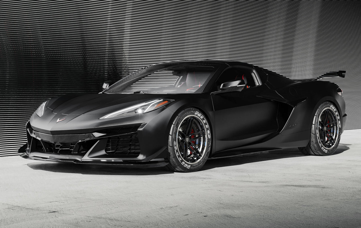 RV-DP03 | Custom Forged Corvette C8 Stingray / Z51 5 Star Wheels with 19x8.5, 20x11 / 20x9, 21x12