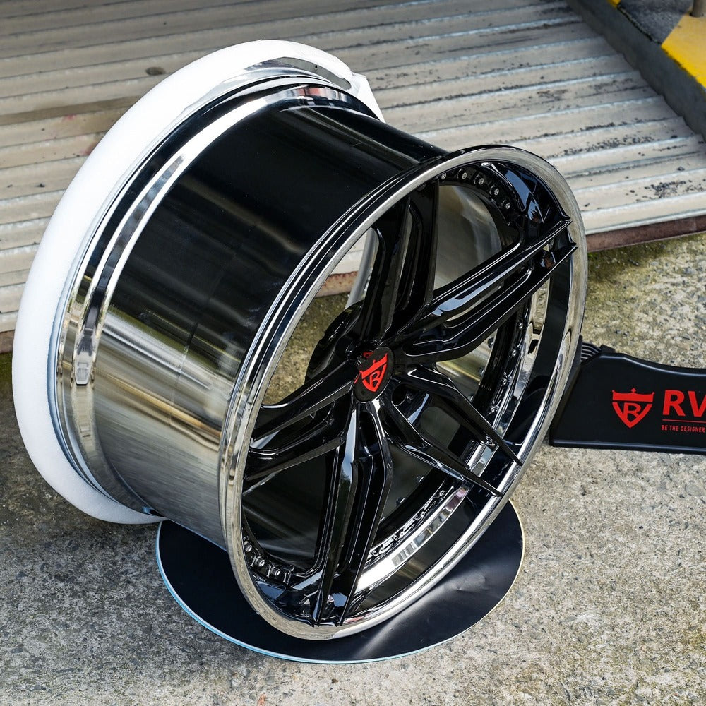Best custom forged wheels for 2015-2019 Corvette C7 Z06-19x10/20x12 setup Finest Aerospace-grade 6061-T6 aluminum alloy