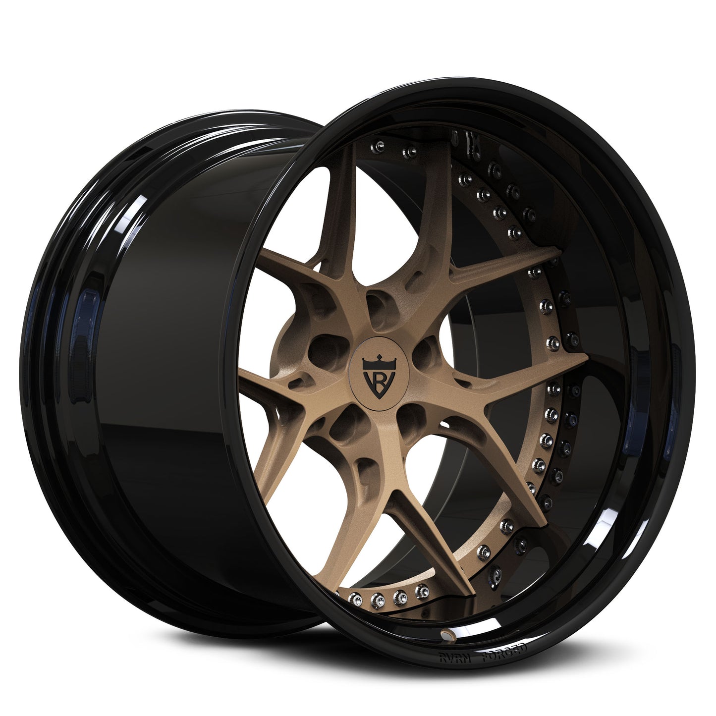 RV-DR08D Step Lip Series | Custom Forged 2-Piece Wheels - RVRN Custom Forged Wheels