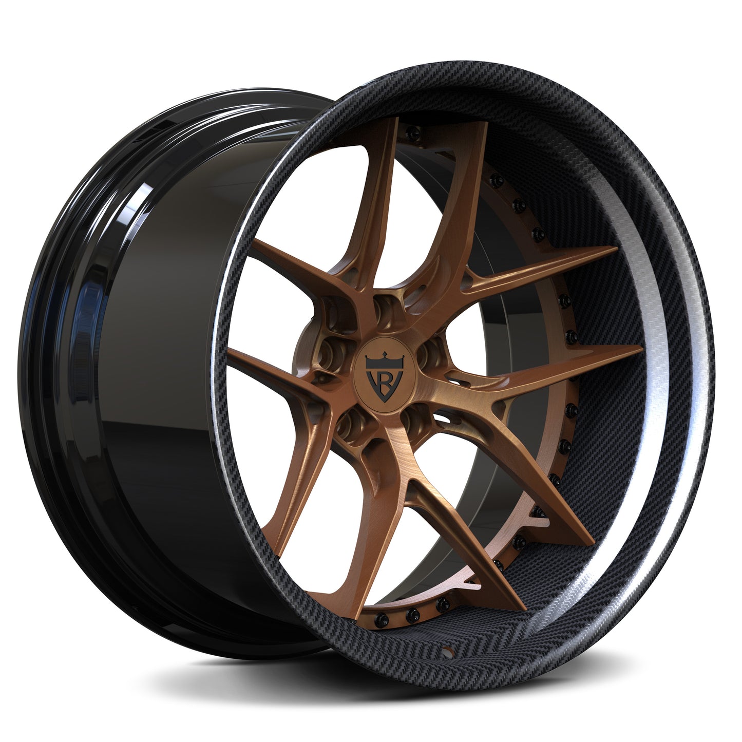RV-DR08D Step Lip Series | Custom Forged 2-Piece Wheels - RVRN Custom Forged Wheels