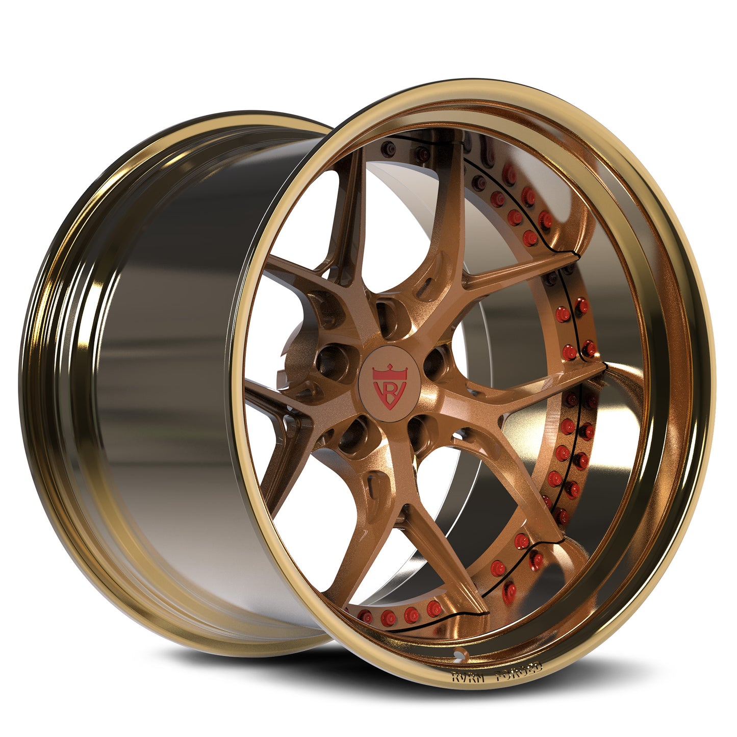 RV-DR08D Step Lip Series | Custom Forged 2-Piece Wheels - RVRN Custom Forged Wheels