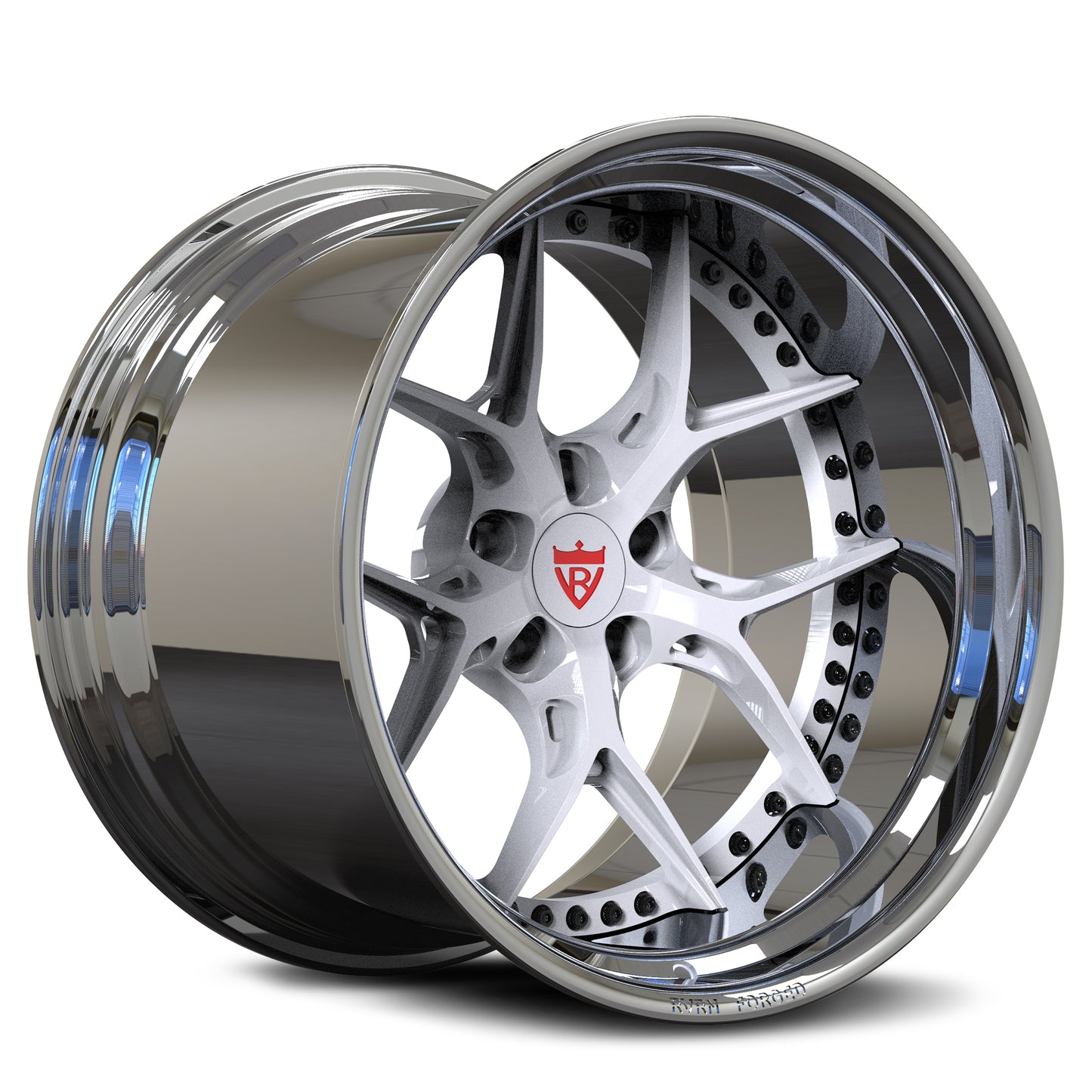 RV-DR08D Step Lip Series | Custom Forged 2-Piece Wheels - RVRN Custom Forged Wheels