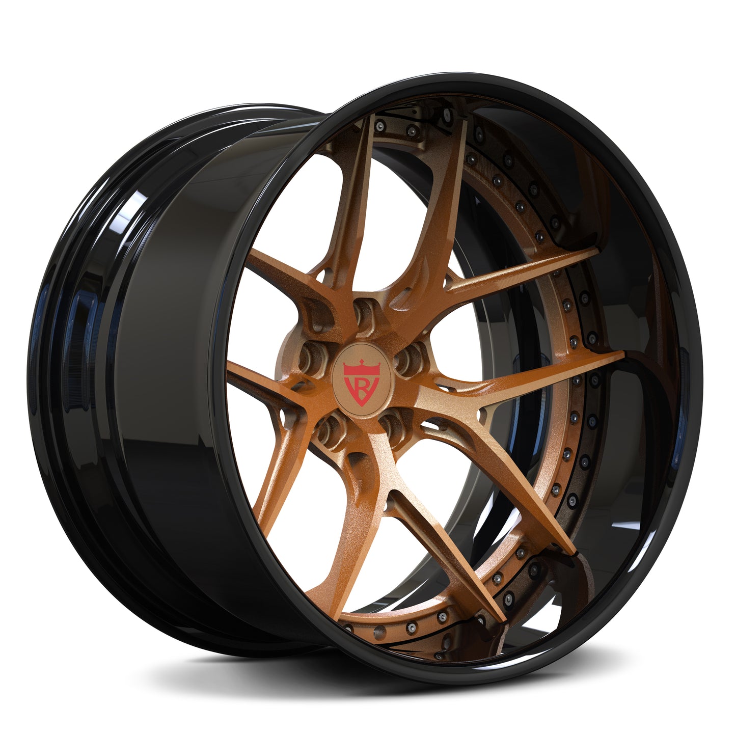 RV-DR08D Step Lip Series | Custom Forged 2-Piece Wheels - RVRN Custom Forged Wheels