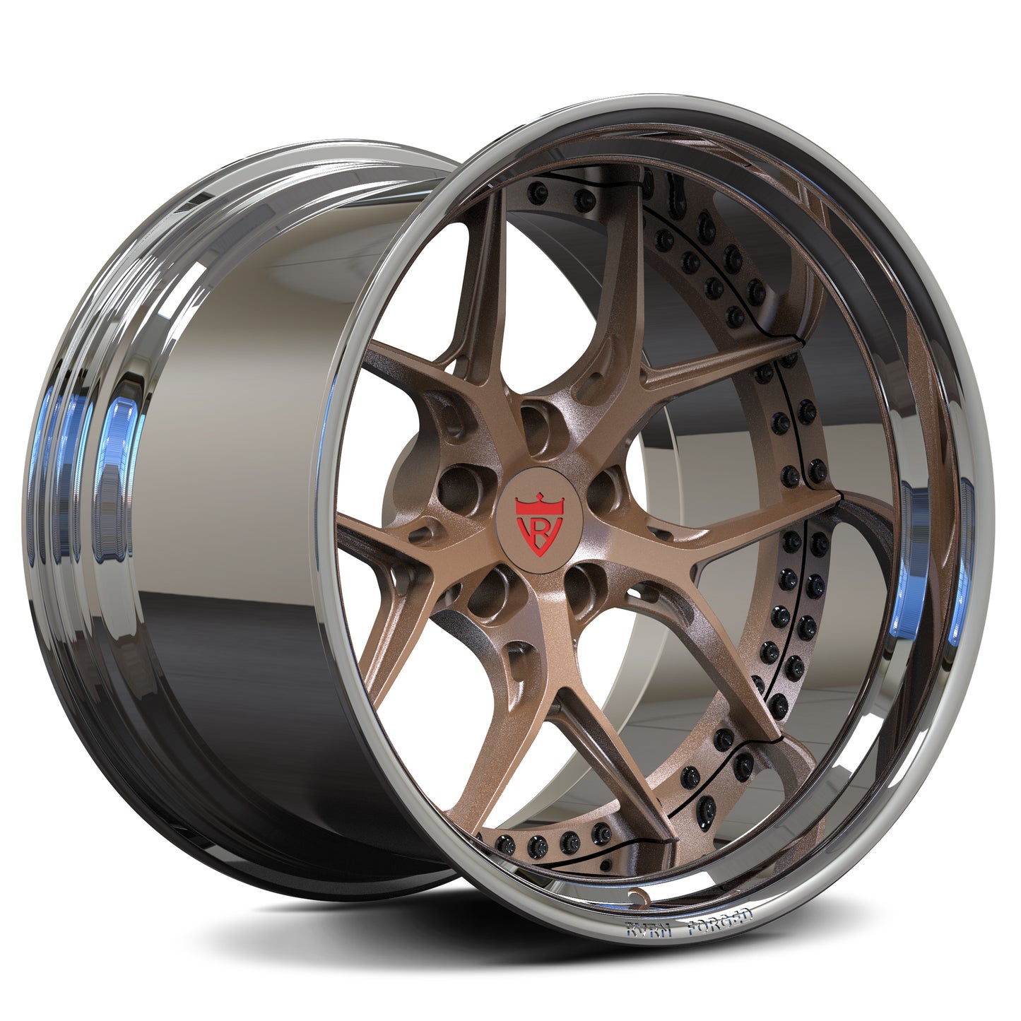 RV-DR08D Step Lip Series | Custom Forged 2-Piece Wheels - RVRN Custom Forged Wheels