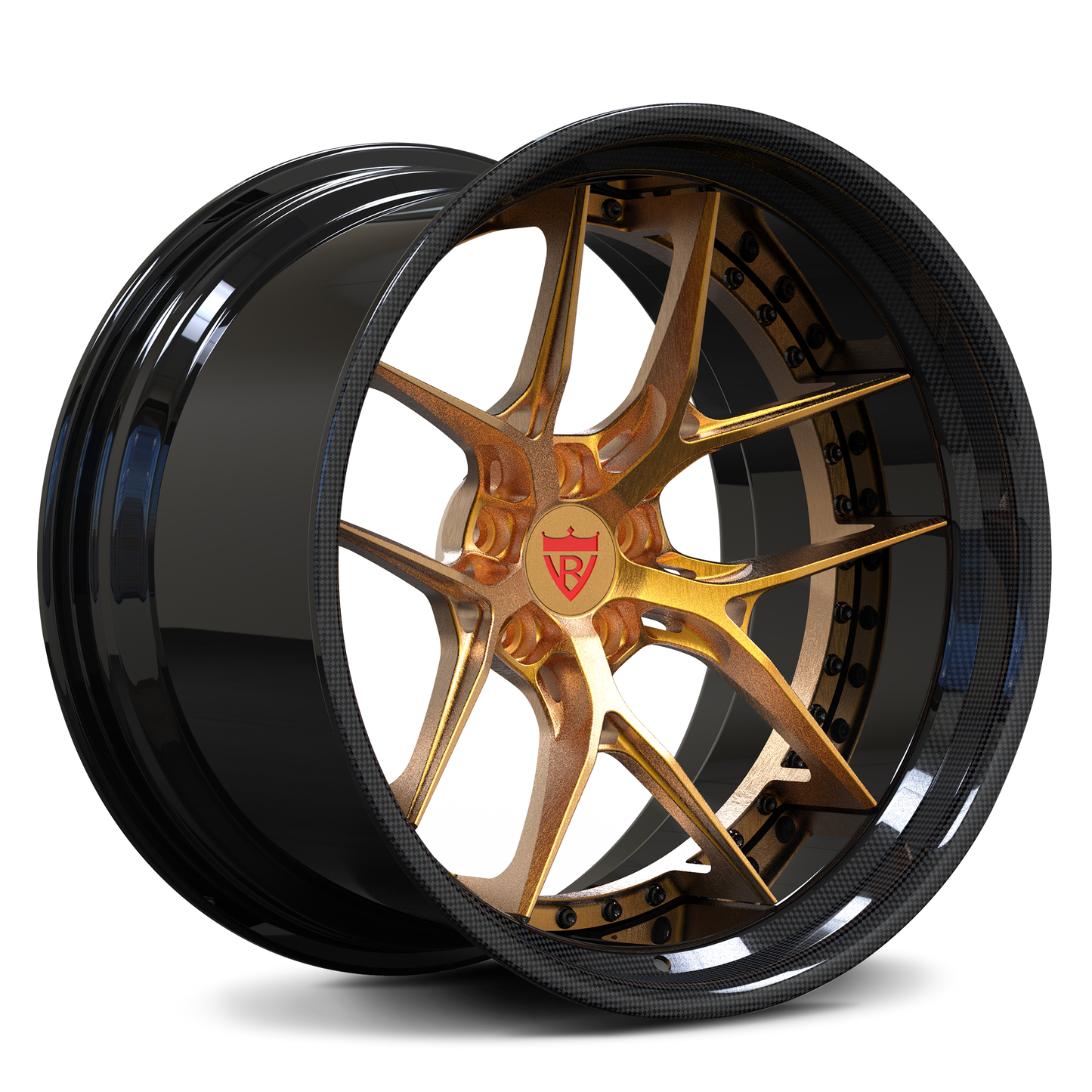 RV-DR08D Step Lip Series | Custom Forged 2-Piece Wheels - RVRN Custom Forged Wheels