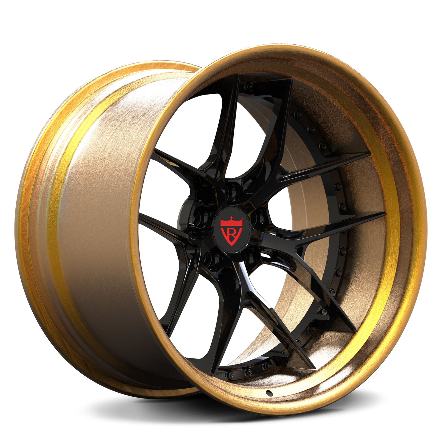 RV-DR08D Step Lip Series | Custom Forged 2-Piece Wheels - RVRN Custom Forged Wheels