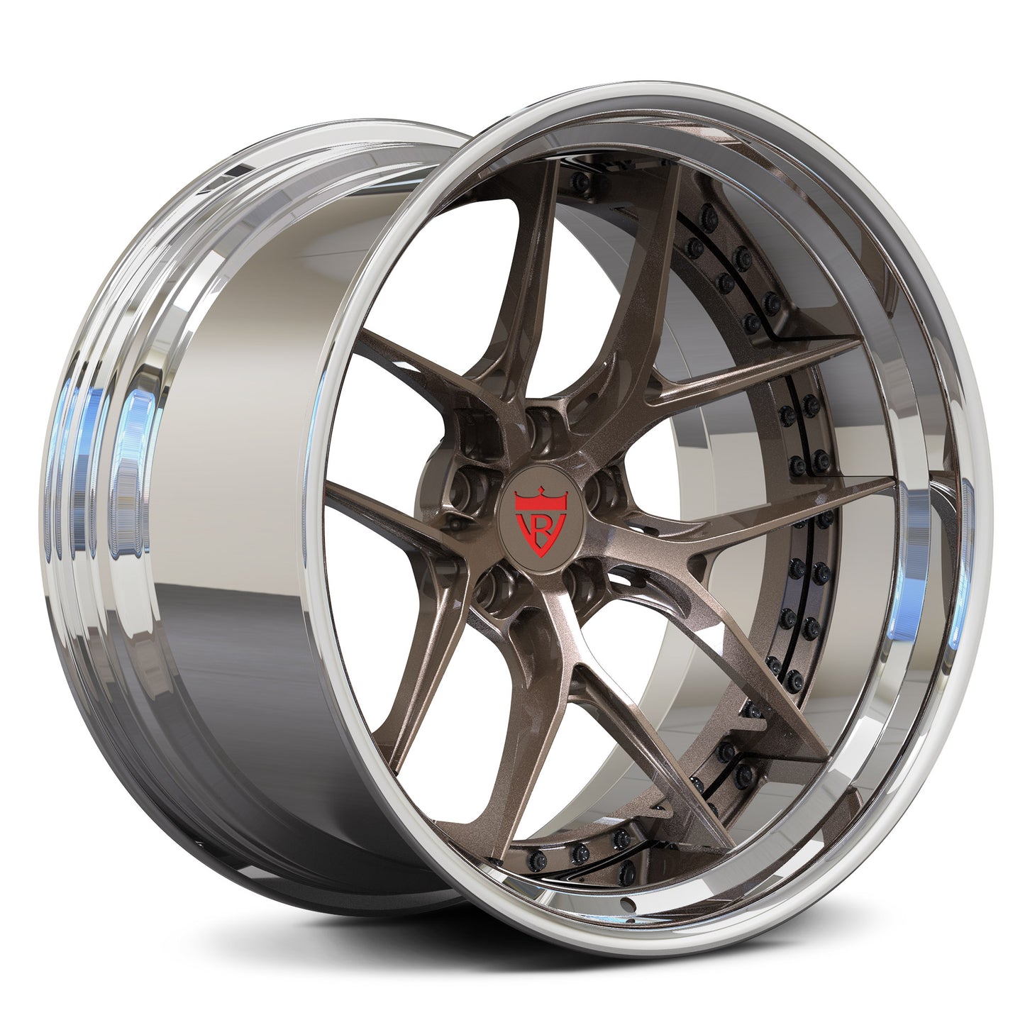 RV-DR08D Step Lip Series | Custom Forged 2-Piece Wheels - RVRN Custom Forged Wheels