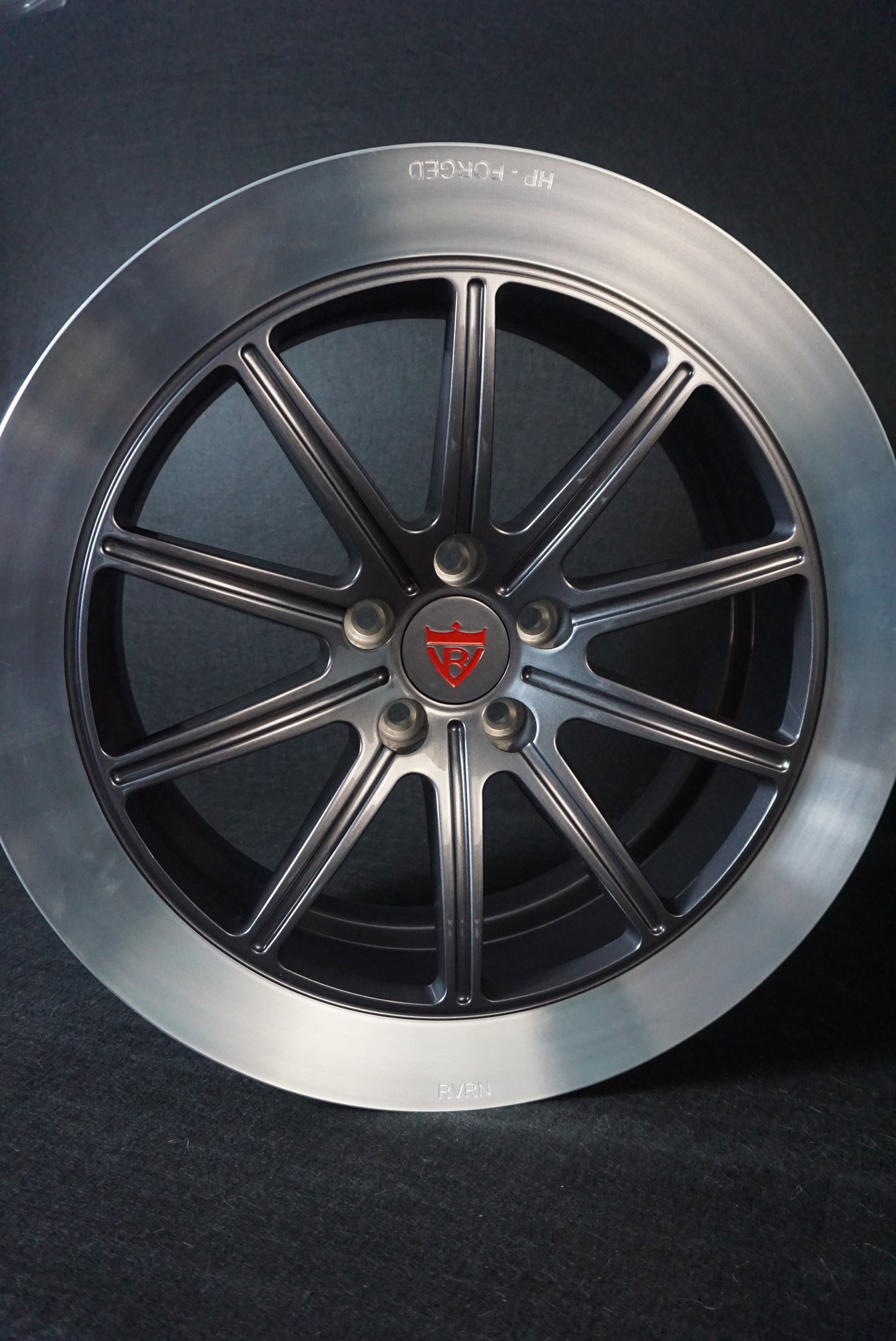 RV-HPF06(GP): HP-Forged Tesla Model Y 2-Piece Wheels 20x9 - RVRN Custom Forged Wheels
