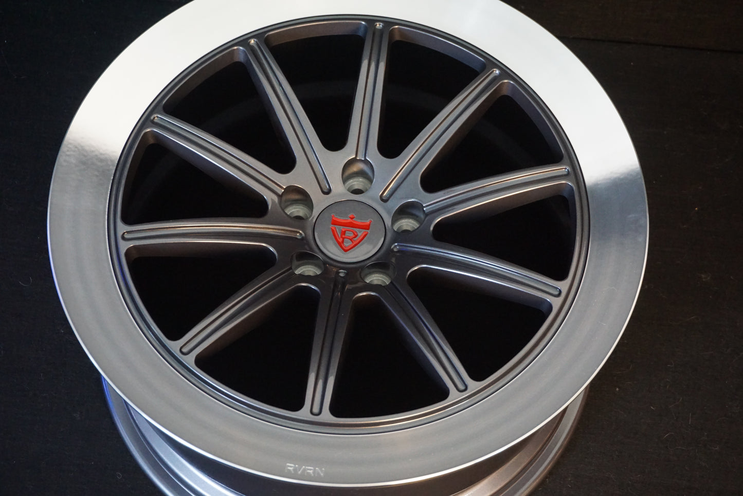 RV-HPF06(GP): HP-Forged Tesla Model Y 2-Piece Wheels 20x9 - RVRN Custom Forged Wheels