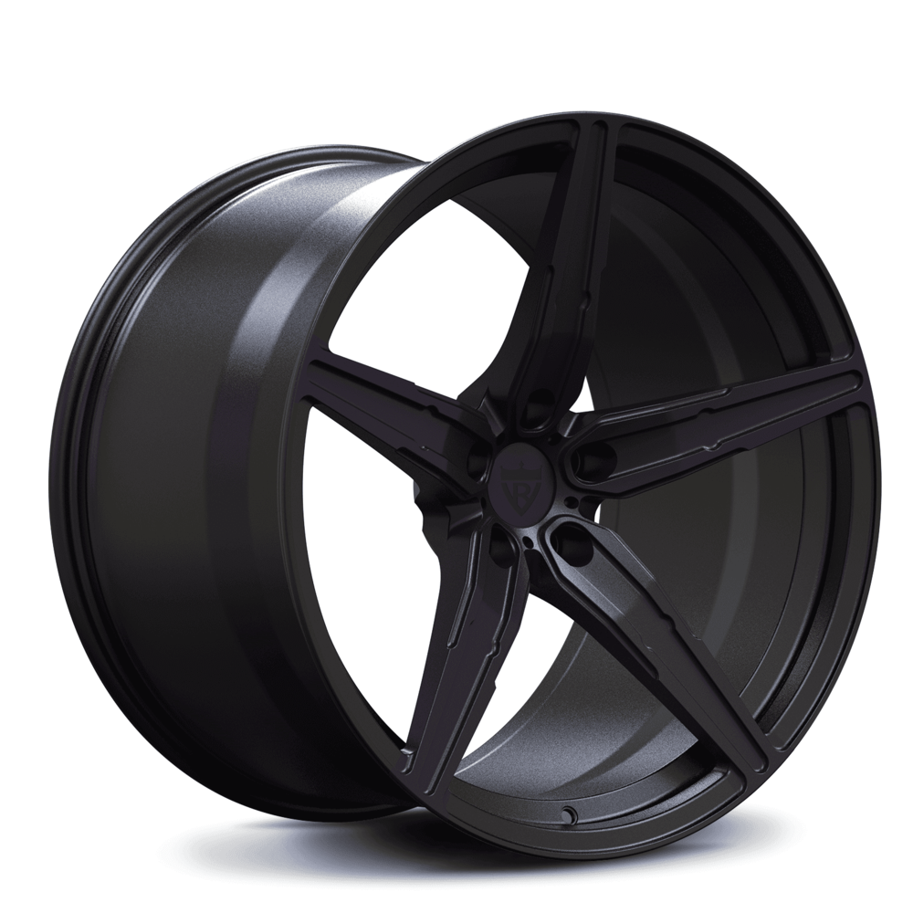 Corvette C8 Forged Wheels - RV-MJ201 20x10, 21x13 Setup in Gloss Black