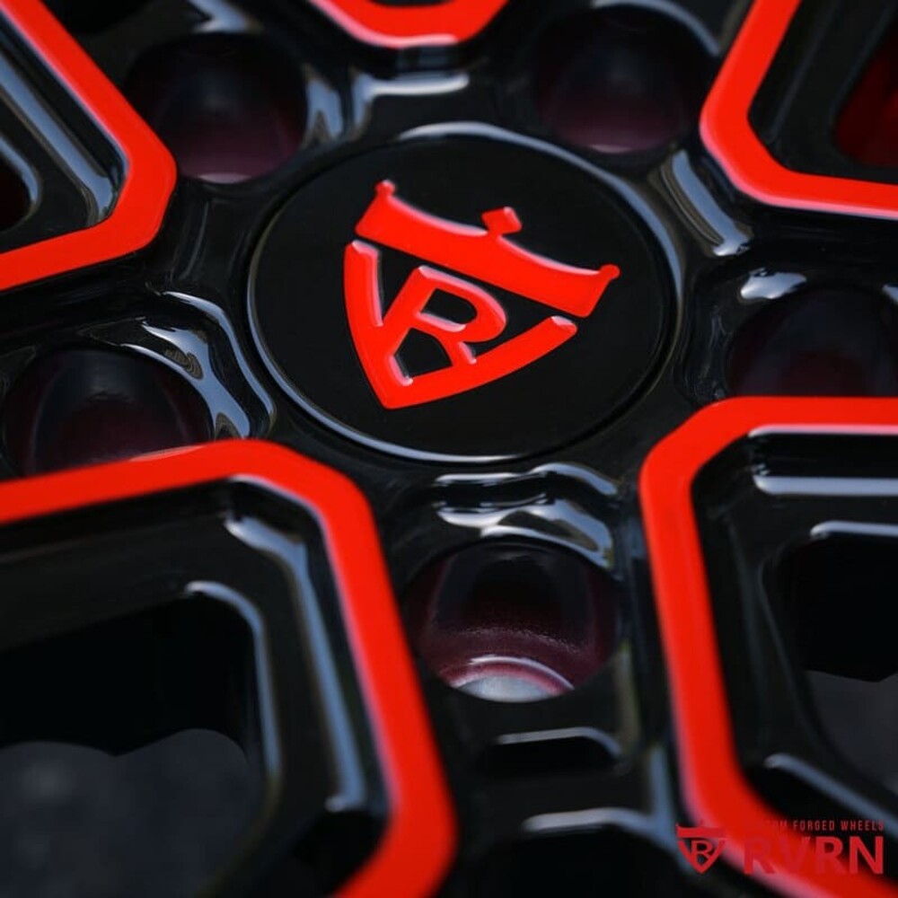 Precision machining details on back of forged RB-01 wheels