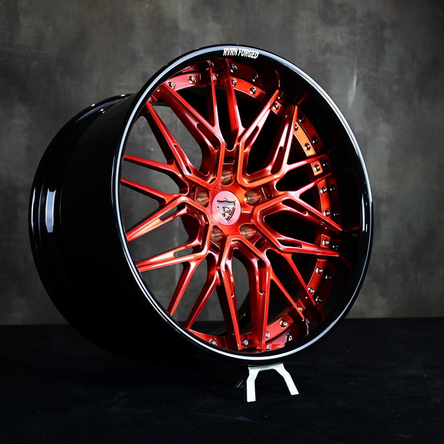 RV-T081 | Custom Forged 2-Piece 2020-2025 Corvette C8 Z06 / E-Ray Deep Dish Wheels - RVRN Custom Forged Wheels