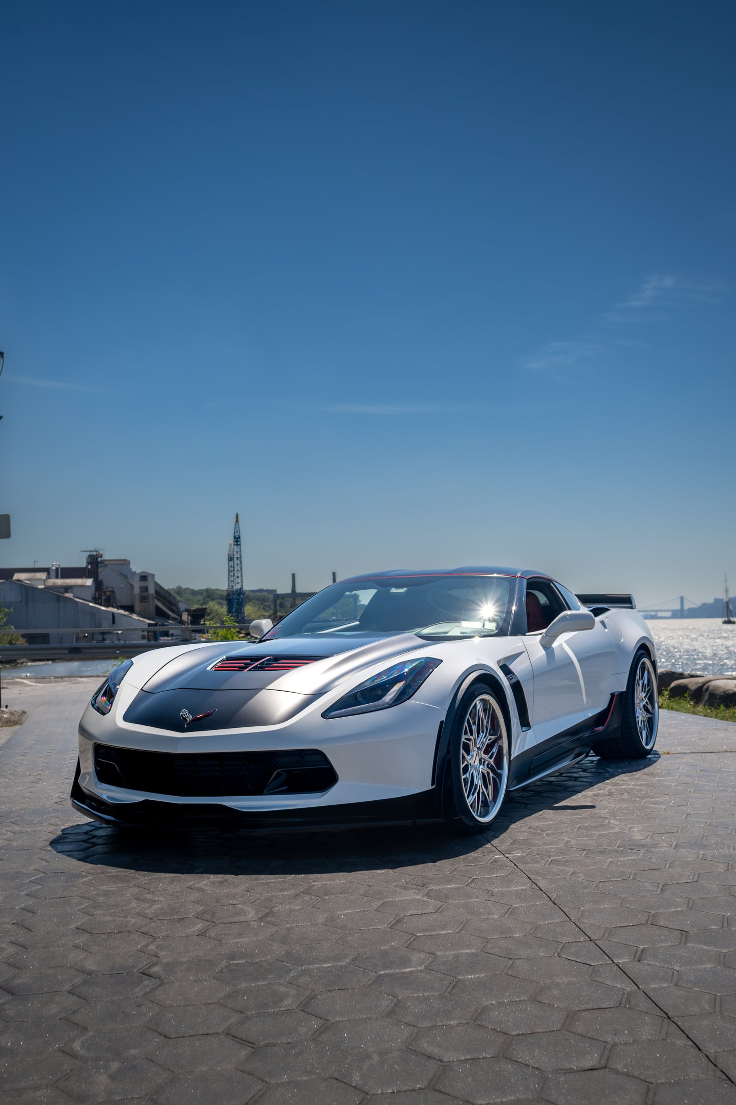 RV-T081 | Custom Forged 2-Piece Corvette C7 Z06 Deep Dish Wheels, 19x10/20x12, 20x10/20x12 setup