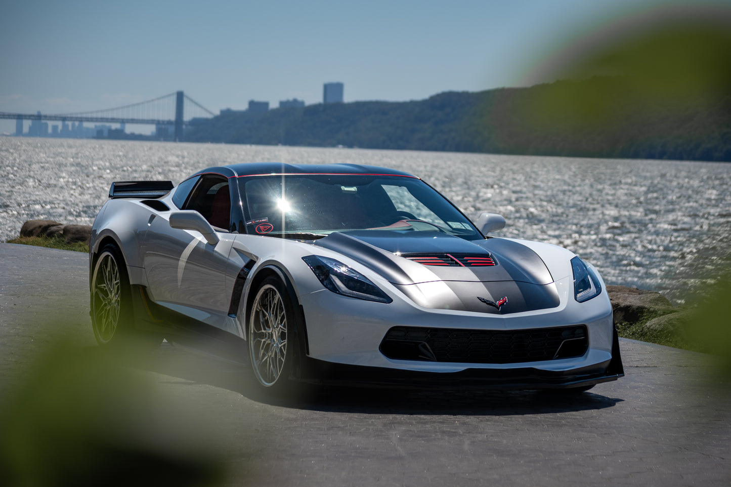 RV-T081 | Custom Forged 2-Piece Corvette C7 Z06 Deep Dish Wheels, 19x10/20x12, 20x10/20x12 setup