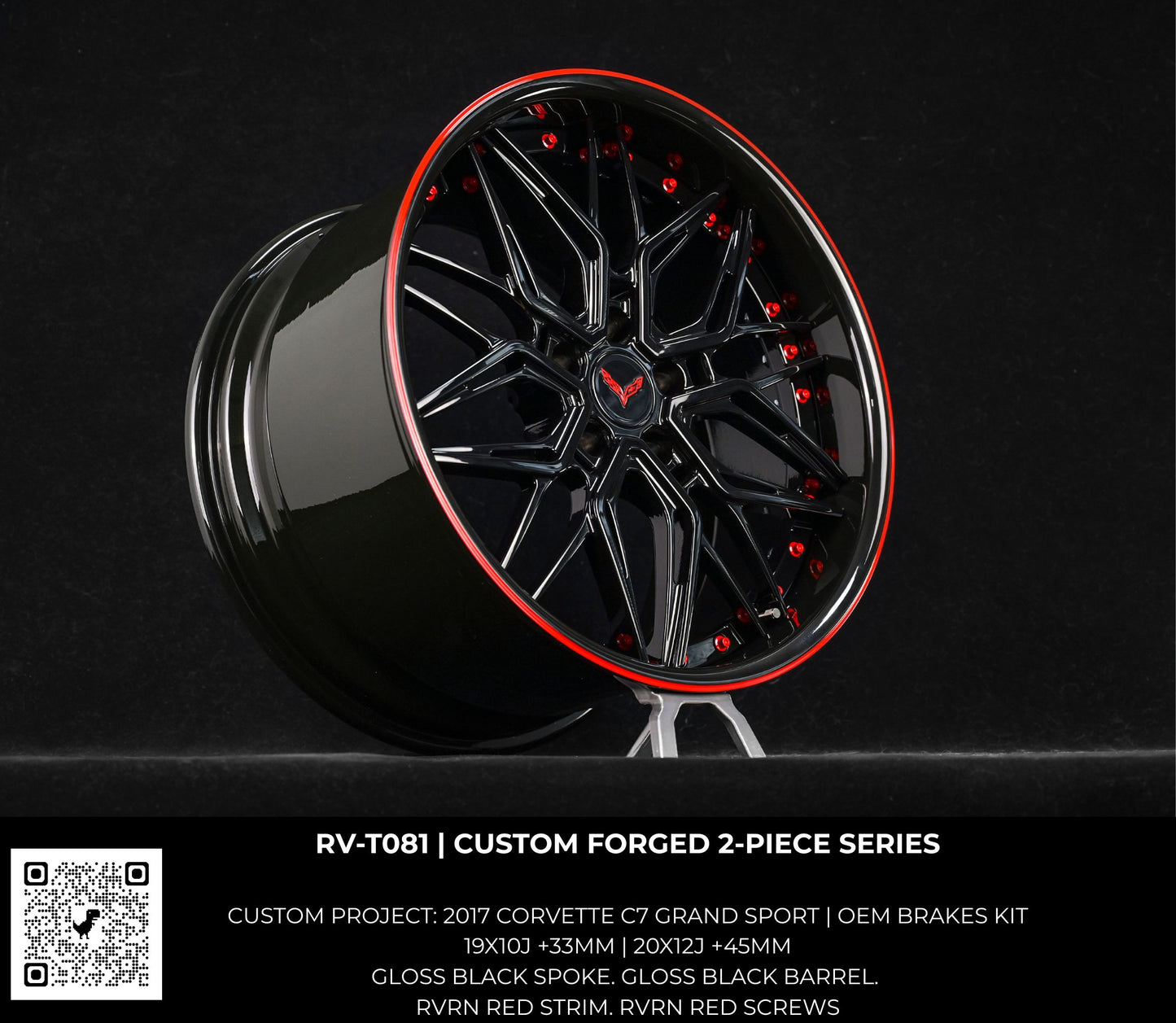 Order RV-T081| Premium Custom Forged 2-Piece Wheels R10K Series