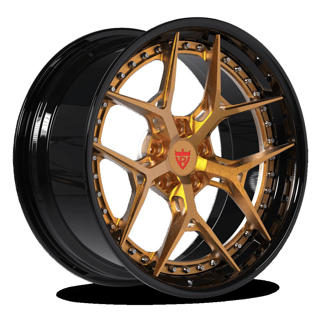 RV-DR08 Step Lip | Custom Forged 2-Piece Corvette C8 Stingrary Wheels - RVRN Custom Forged Wheels
