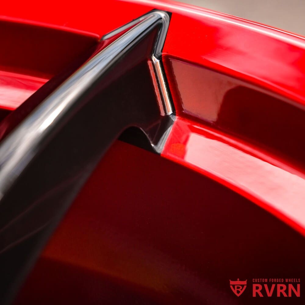 RVRN custom forged concave wheels for Corvette C8