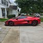 RV-DS016| Custom Forged Corvette C8 Stingray / Z51 Red Mist & Black Wheels