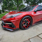 RV-DS016| Custom Forged Corvette C8 Stingray / Z51 Red Mist & Black Wheels