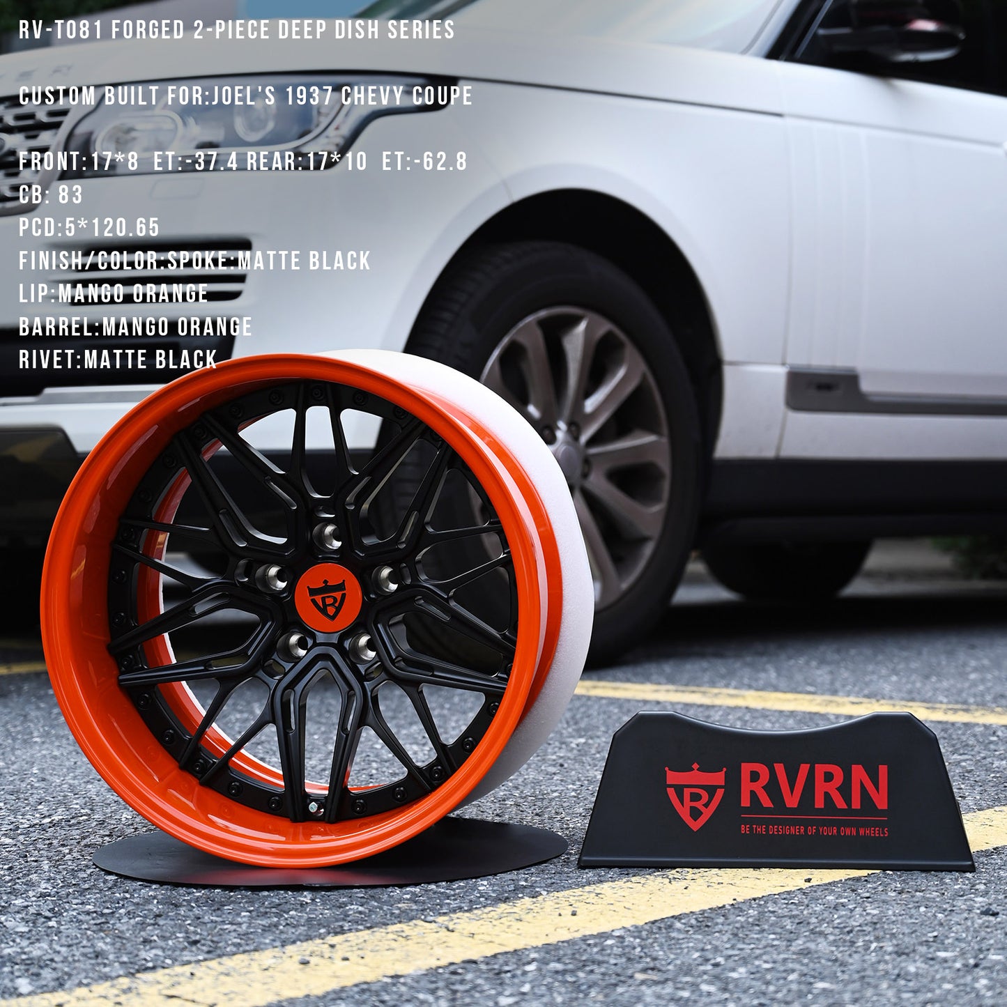 RV-T081 Series | Custom Forged 3-Piece Wheels