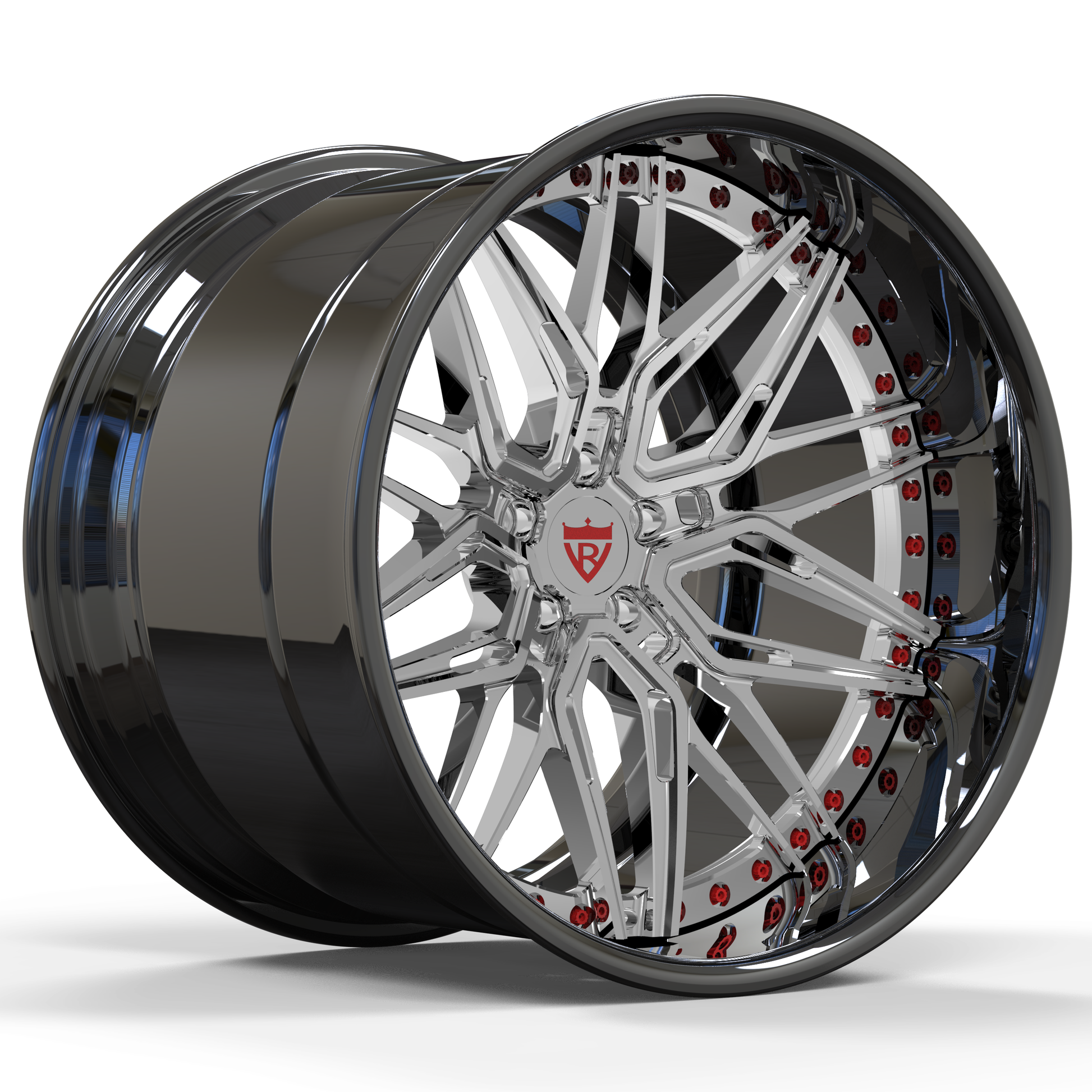 Premium Custom Fully Forged 2-Piece RV-T081 R-10K Series - RVRN Custom Forged Wheels