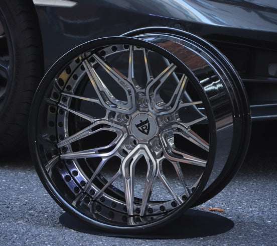 Premium Custom Fully Forged 2-piece Wheels: RV-T081 R10K Series