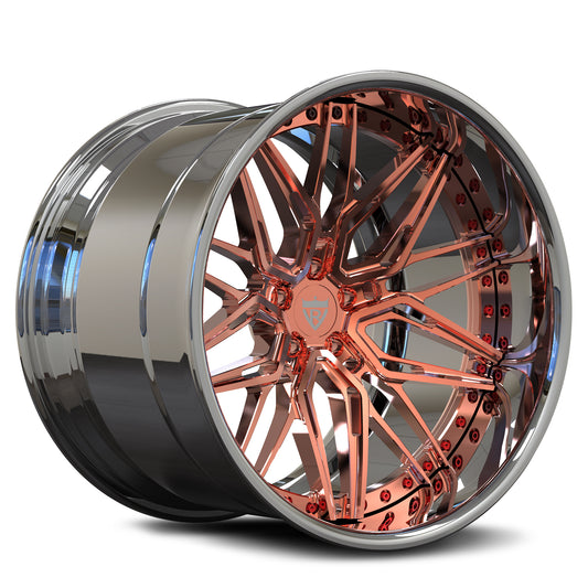 Premium Custom Forged Wheel 2-piece Design : RV-T081 R-10K Series