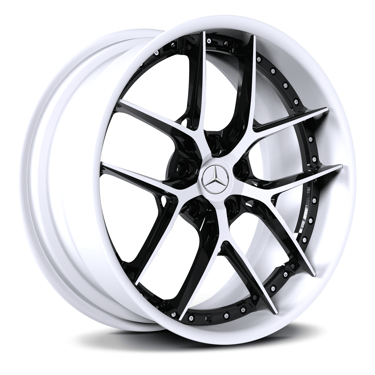 Premium Custom Fully Forged 2-Piece Wheel:  RV-DR08 R-10K Series