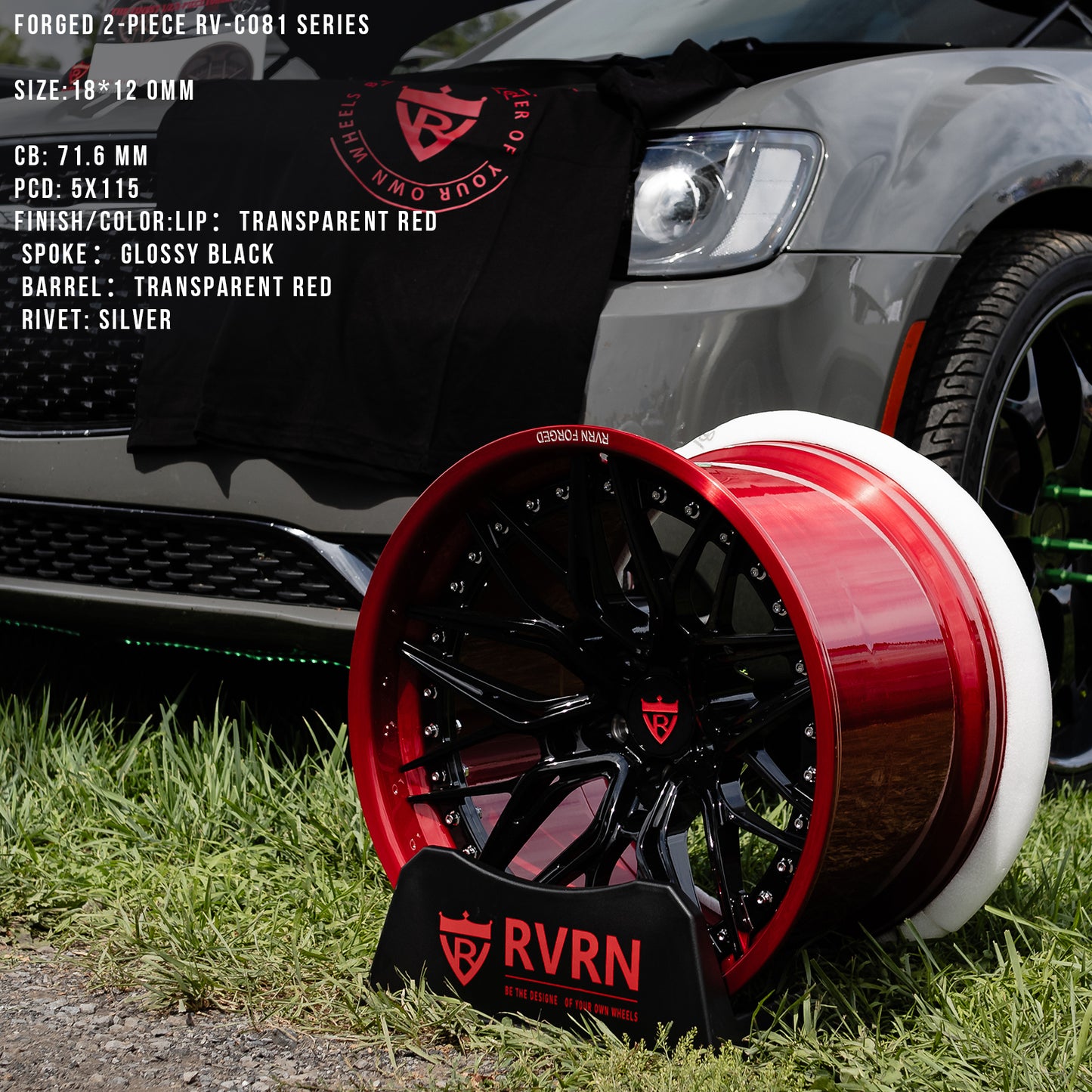 RV-T081 Series | Custom Forged 2-Piece Wheels  R-10K Series