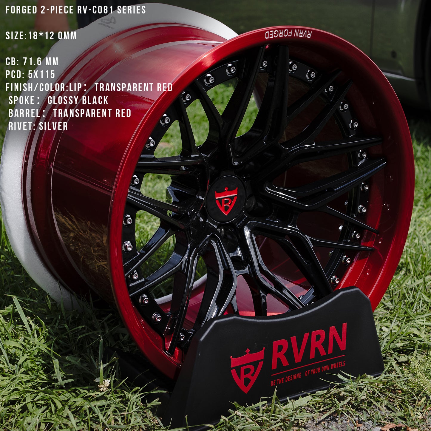 RV-T081 Series | Custom Forged 2-Piece Wheels  R-10K Series