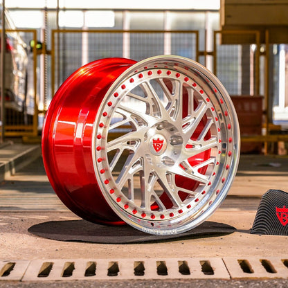 RV-C13 | Custom Forged Step Lip Corvette C8 Stingray / Z51 Wheels with 19x8.5, 20x11 / 20x9, 21x12