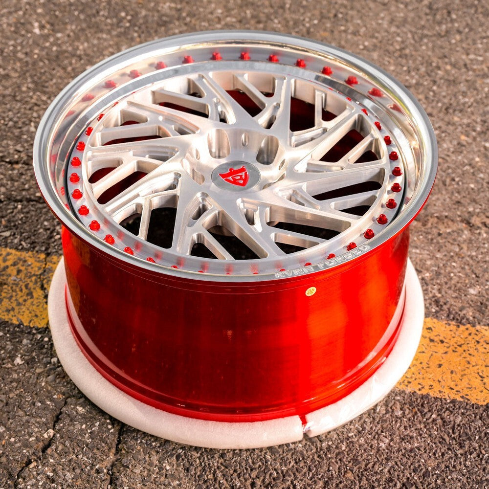 RV-C13 | Custom Forged Step Lip Corvette C8 Stingray / Z51 Wheels with 19x8.5, 20x11 / 20x9, 21x12