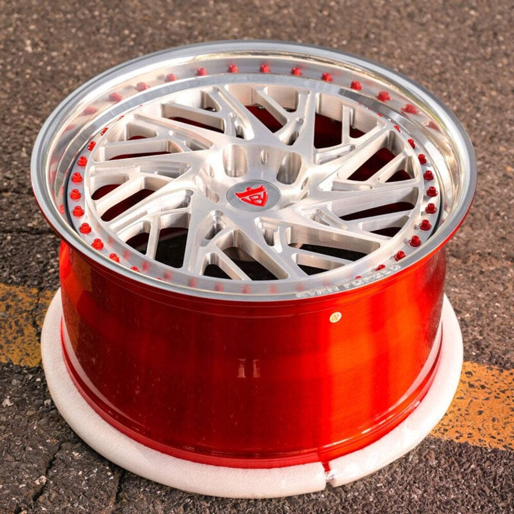 RV-C13 | Custom Forged Step Lip Corvette C8 Stingray / Z51 Wheels with 19x8.5, 20x11 / 20x9, 21x12