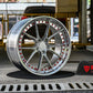 19x8.5/20x11 RV-DB082 wheels fitted for 2022 C8 Z51 model