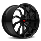Balck Rims RV-DC01 | Custom Forged 2-Piece Corvette C8 Stingray Z51 Wheels - RVRN Custom Forged Wheels