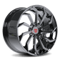 RV-DC01 | Custom Forged 2-Piece Corvette C8 Stingray Z51 Chrome Wheels - RVRN Custom Forged Wheels