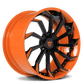 Orange and black rims RV-DC01 | Custom Forged 2-Piece Corvette C8 Stingray Z51 Wheels - RVRN Custom Forged Wheels