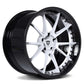 Custom deep dish rims for Corvette C7 Z06 with a black color, chrome, polish, gold color-Fully Forged 2-Piece Wheels Series-RVRN RV-DC02