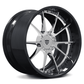 Custom deep dish rims for Corvette C7 Z06 with a black color, chrome, polish, gold color-Fully Forged 2-Piece Wheels Series-RVRN RV-DC02