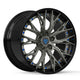 Gunmetal Spoke/Gloss Black Barrel/Rapid Blue Screws