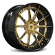 Polished Frozen Glod Spoke/Gloss Black Barrel