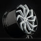 	Custom color-matched spokes in Ceramic Matrix Grey Metallic finish