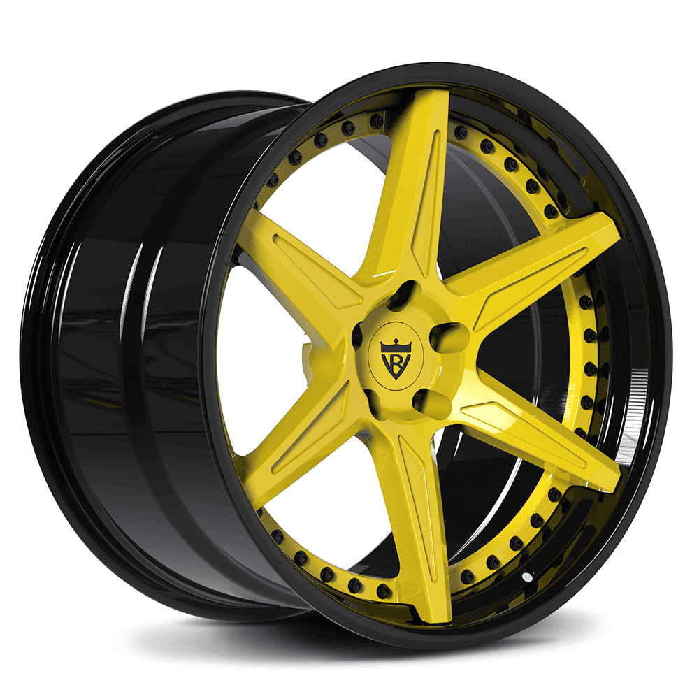 Corvette C8 Z06 Concave Wheels-with 20x12/21x13 setup in different colors, black,chrome-RVRN Custom Forged 2-Piece Wheels RV-DC19 Series