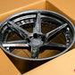 RV-DC19 | Custom Forged Corvette C8 Z06 / E-Ray Black Chrome Concave Wheels