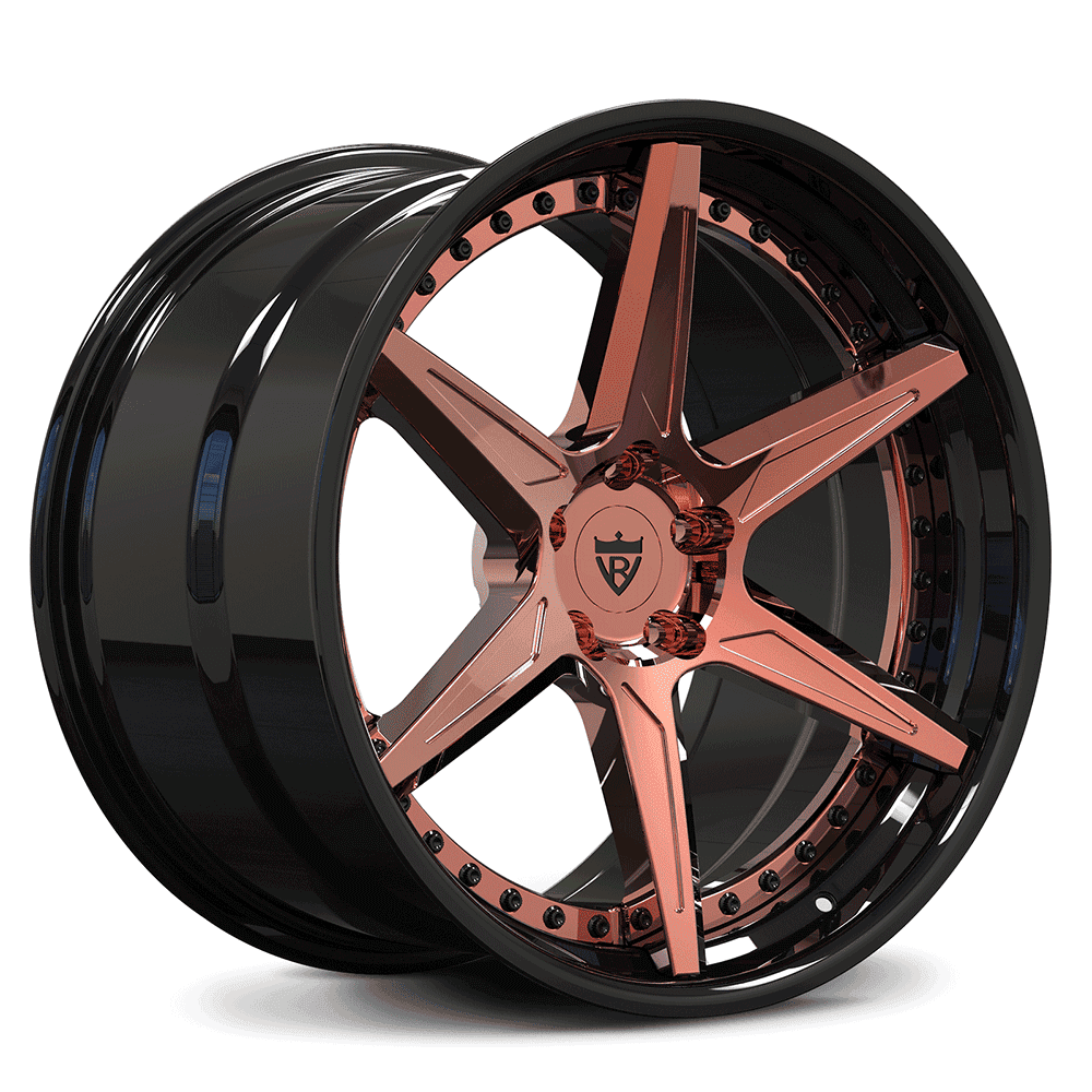 Corvette C8 Z06 Concave Wheels-with 20x12/21x13 setup in different colors, black,chrome-RVRN Custom Forged 2-Piece Wheels RV-DC19 Series