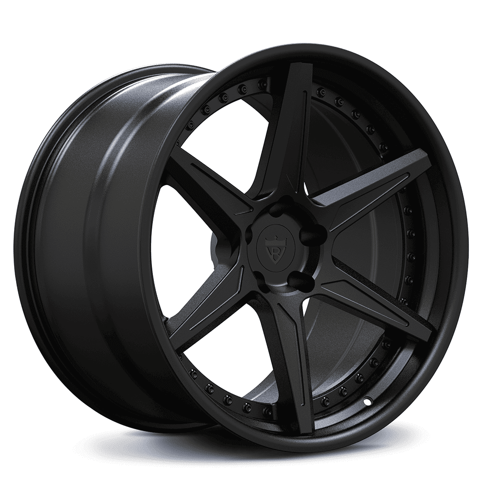 Corvette C8 Z06 Concave Wheels-with 20x12/21x13 setup in different colors, black,chrome-RVRN Custom Forged 2-Piece Wheels RV-DC19 Series