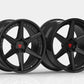 Corvette C8 Z06 Concave Wheels-with 20x12/21x13 setup in different colors, black,chrome-RVRN Custom Forged 2-Piece Wheels RV-DC19 Series