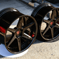 Corvette C8 Z06 Concave Wheels-with 20x12/21x13 setup in different colors, black,chrome-RVRN Custom Forged 2-Piece Wheels RV-DC19 Series