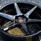 Corvette C8 Z06 Concave Wheels-with 20x12/21x13 setup in different colors, black,chrome-RVRN Custom Forged 2-Piece Wheels RV-DC19 Series