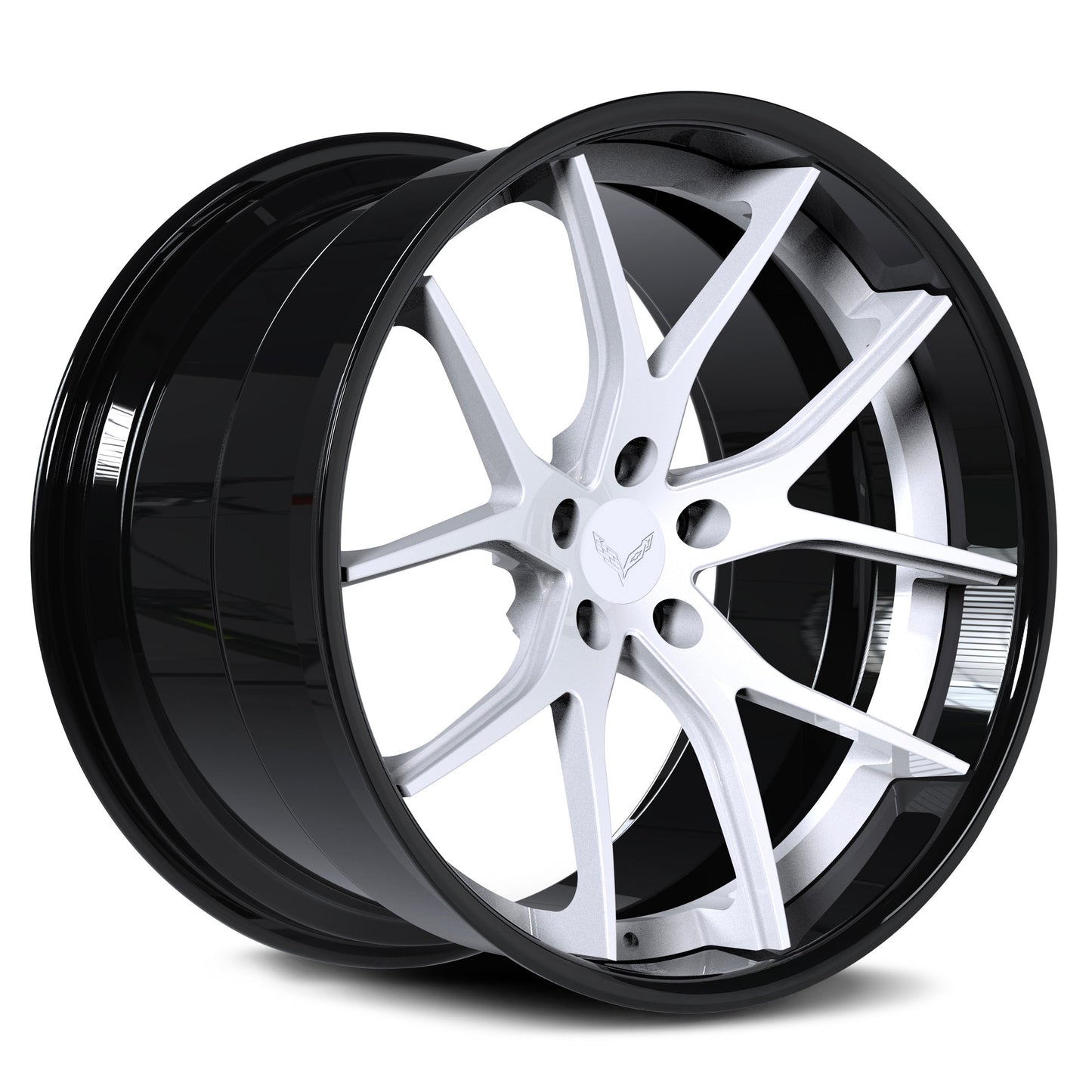 RV-DC24 | 2015-2019 Corvette C7 Z06 Deep Concave Wheels | Custom Forged 2-Piece 19x10/20x12 | RVRN Wheels